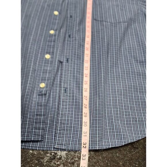 Gap XXL Button Down Blue Men's Long Sleeve Shirt - Picture 3 of 9